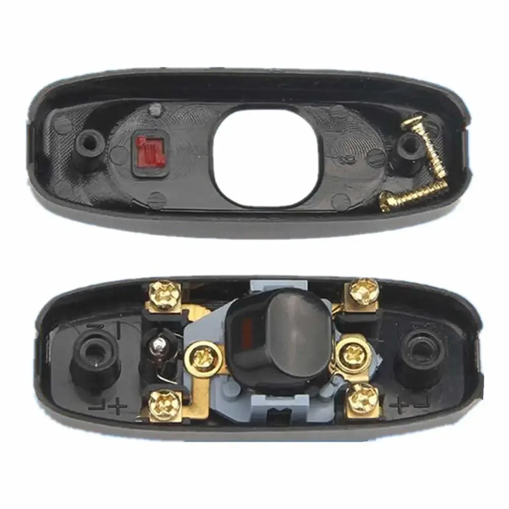 1PC Nachttischlampenschalter AC 250V 10A Inline EIN / AUS Nützlicher Tisch Schreibtischlampe Kabel Kabel Schalter LED-Anzeigeleuchte переключатели