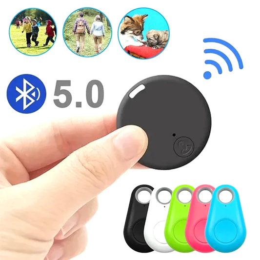 Mini GPS Mobile Bluetooth 5.0 Tracker Anti-Lost Device Runde Anti-Lost Device Haustier Kinder Tasche Brieftasche Tracking Smart Finder Locator