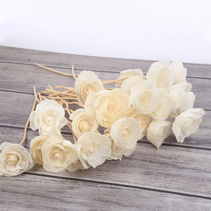 Lasting 5cm for Home Aromatherapy Natural Handmade Fragrance Tongcao Flower Aromatic Incense Diffuser Sticks Dried Flowers – Handgemachte Aromatherapie-Räucherstäbchen aus natürlichen Tongcao-Blumen, ideal für die Raumd