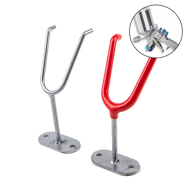Gummischutz Customized New Paint Pot Sprühpistole Bracket Spray Gun Special Gun Rack Lagertange Reparatur Rack Rack