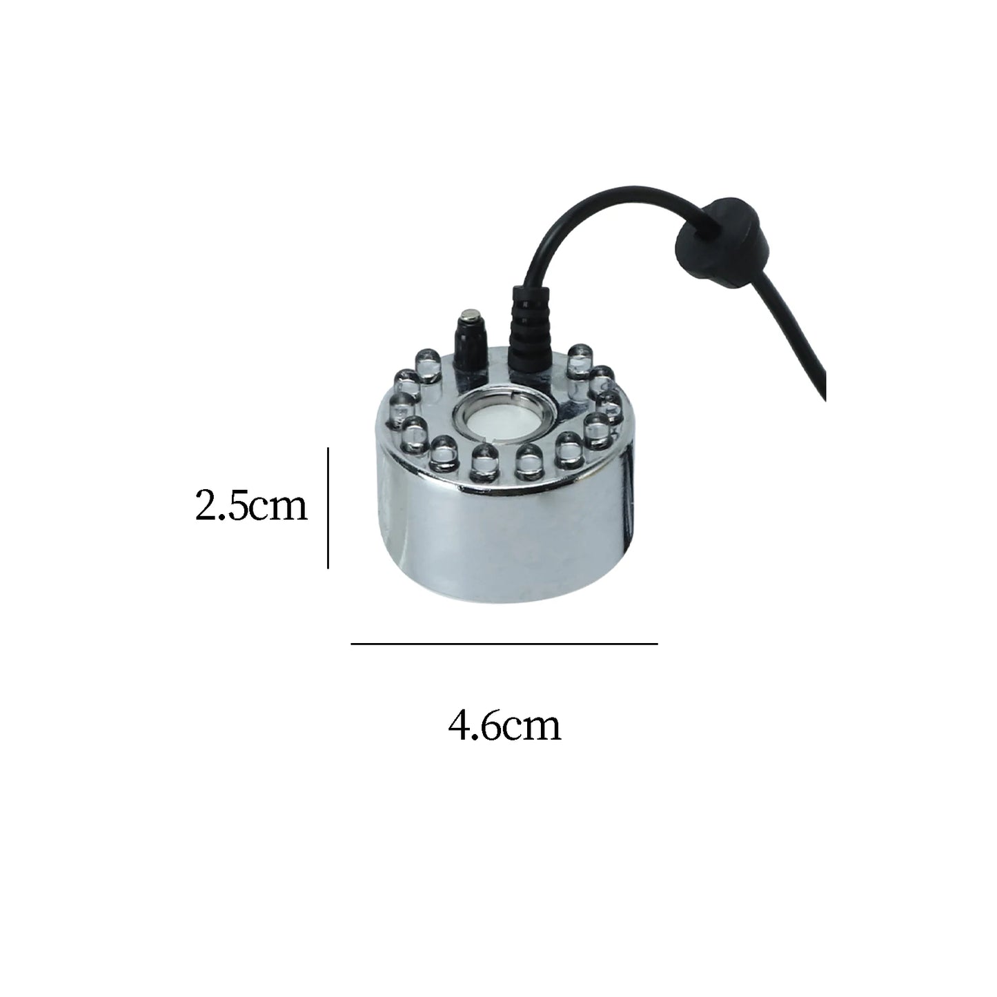 Halloween Mini LED Kürbislicht Nebler: Wasserbrunnen- und Teich-Nebelmaschine, Zerstäuber für Halloween- und Weihnachtsfeierdekorationen.