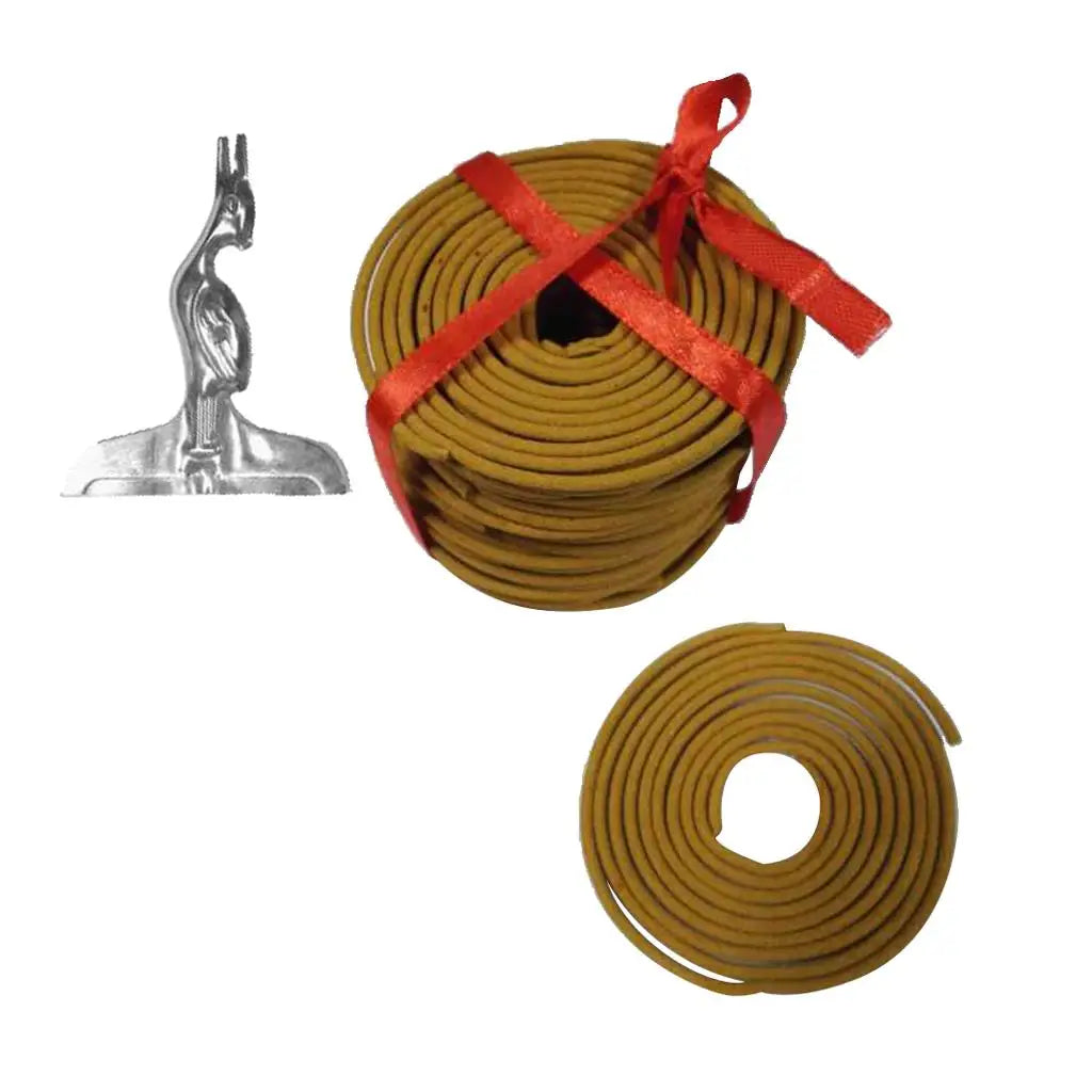 Schachtel mit 60 mm natürlichem Räucherwerk – Spiralspulen-Räucherstäbchen (180 min), 8 wählbare Optionen