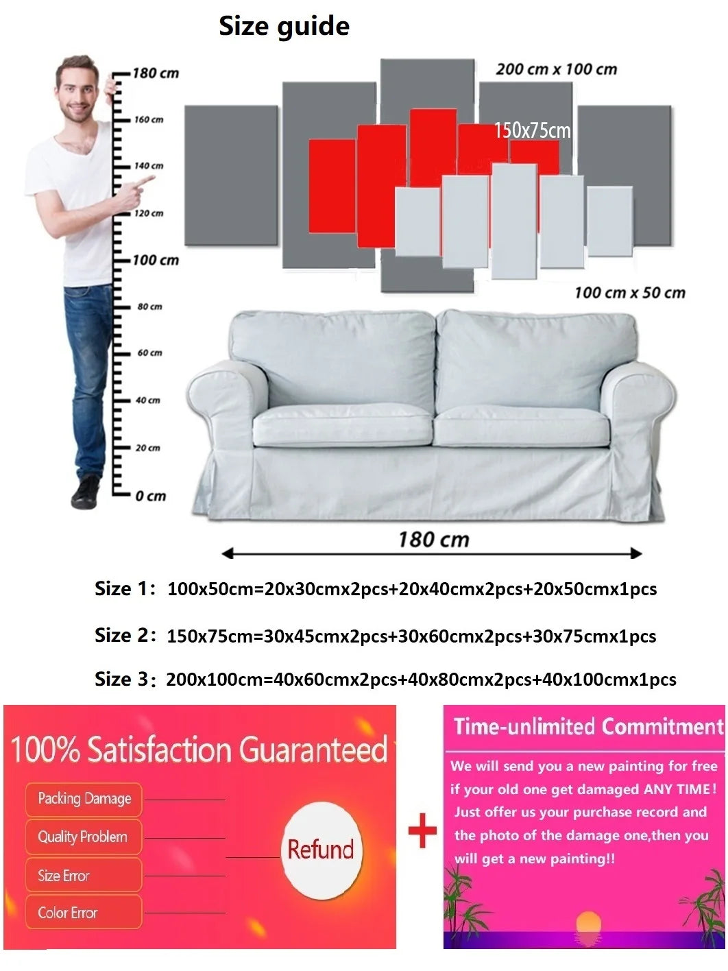 engelskunst-5pcs-set-ungerahmte-afrikanische-tierlandschaft-elefant-giraffe-hd-druck-moderne-heimdekoration-leinwand-olgemalde