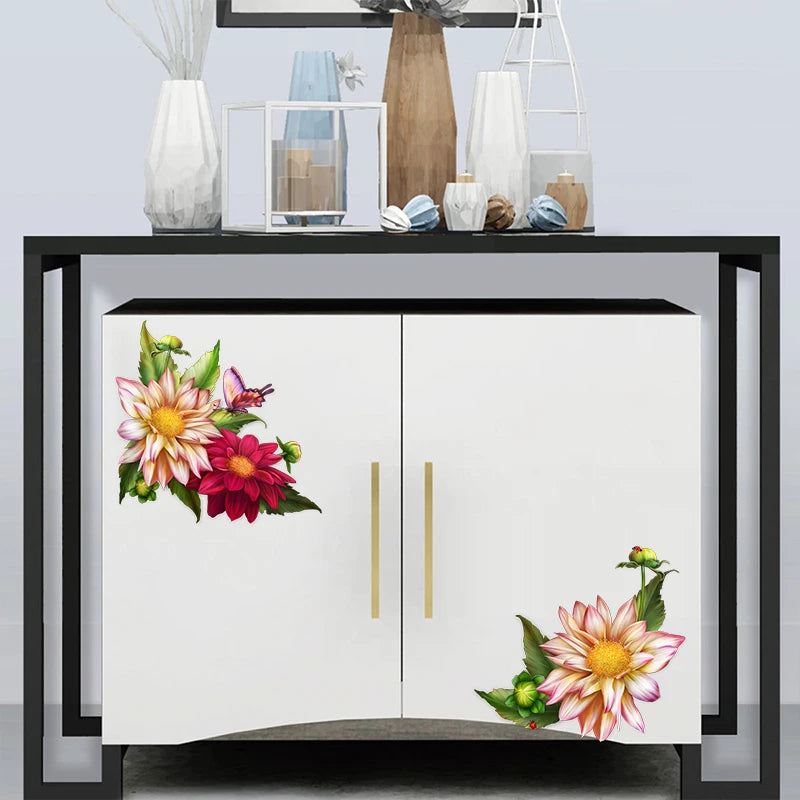 t329-schöne-blumen-wandaufkleber-badezimmer-wc-dekor-wohnzimmer-schrank-kuhlschrank-home-decoration-aufkleber