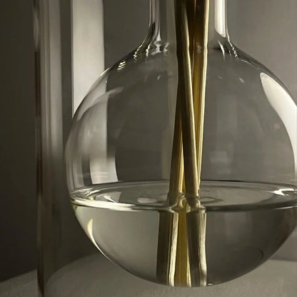 Aromatherapie-Vorratsbehälter Diffusorflasche Moderne Einfache Duftglas Schilf-Diffusor Ätherische Öl-Organizer Wohnkultur