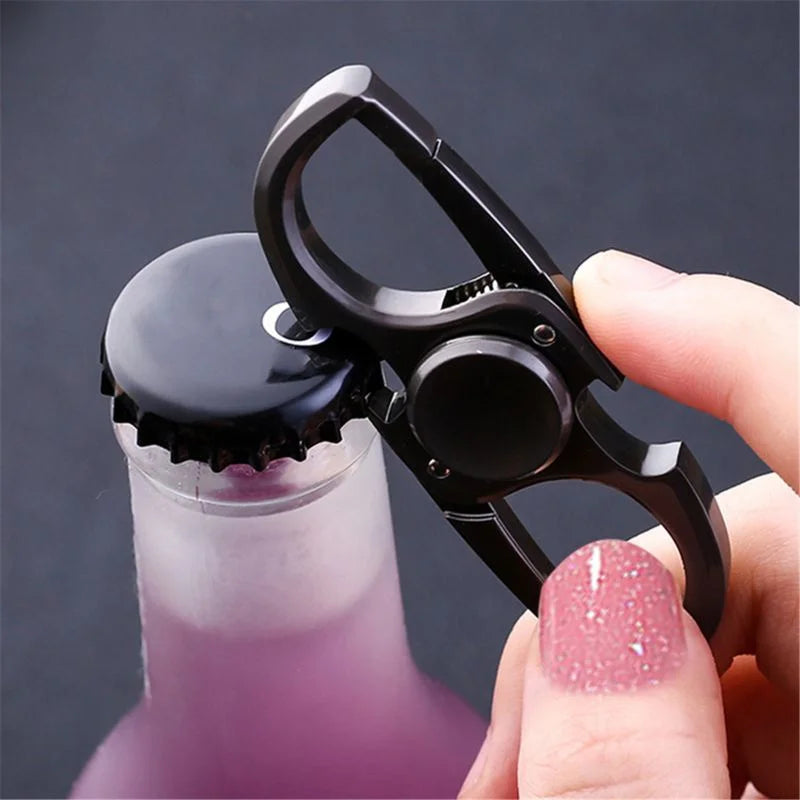Finger-Spinner-Fidget-Hand-Spinner-Anti-Angst-Spielzeug-lindert-Stress-Finger-Spinner-Ketchain-Flaschenöffner