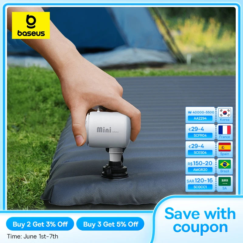 Tragbare Luftpumpe Elektrischer Luftkompressor