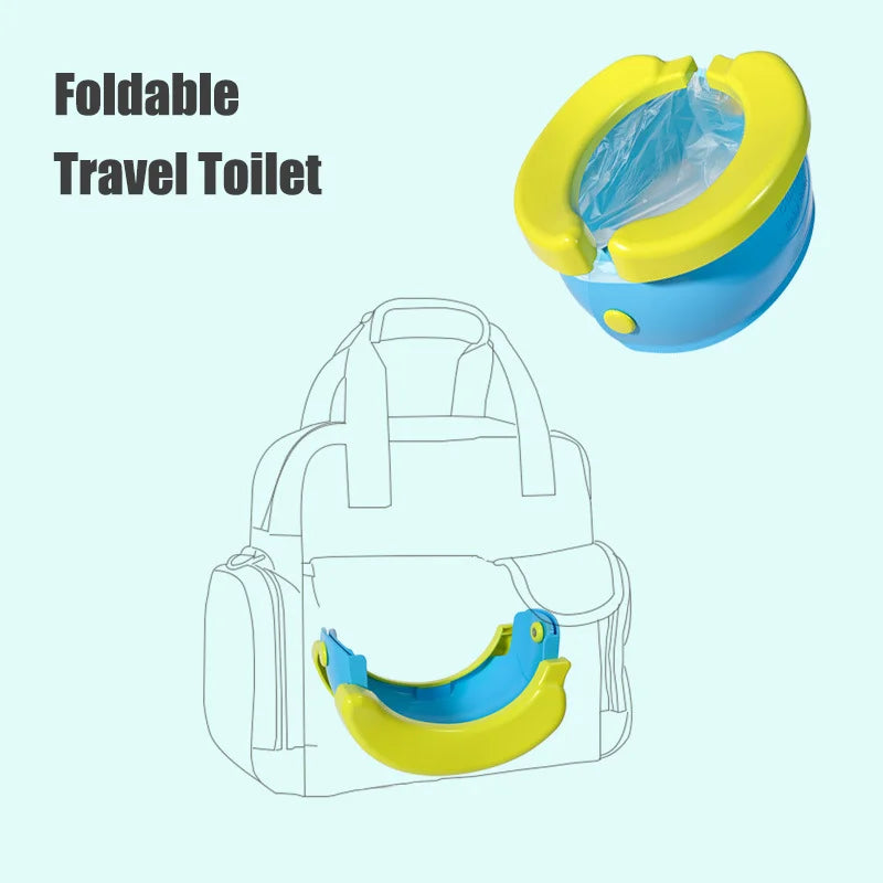 Tragbarer Toilettensitz Banane Tourist Töpfchen Kindertopf Töpfchen Trainingssitz Kindertoilettensitz Tragbares Töpfchen Kind Urinal