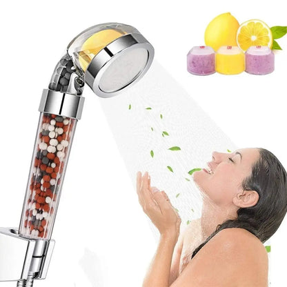 Praktisches Universal-Duschfilterelement, wirksame Vitamin-C-Dusch-Aromatherapie-Filterkartusche, revitalisierender Körper