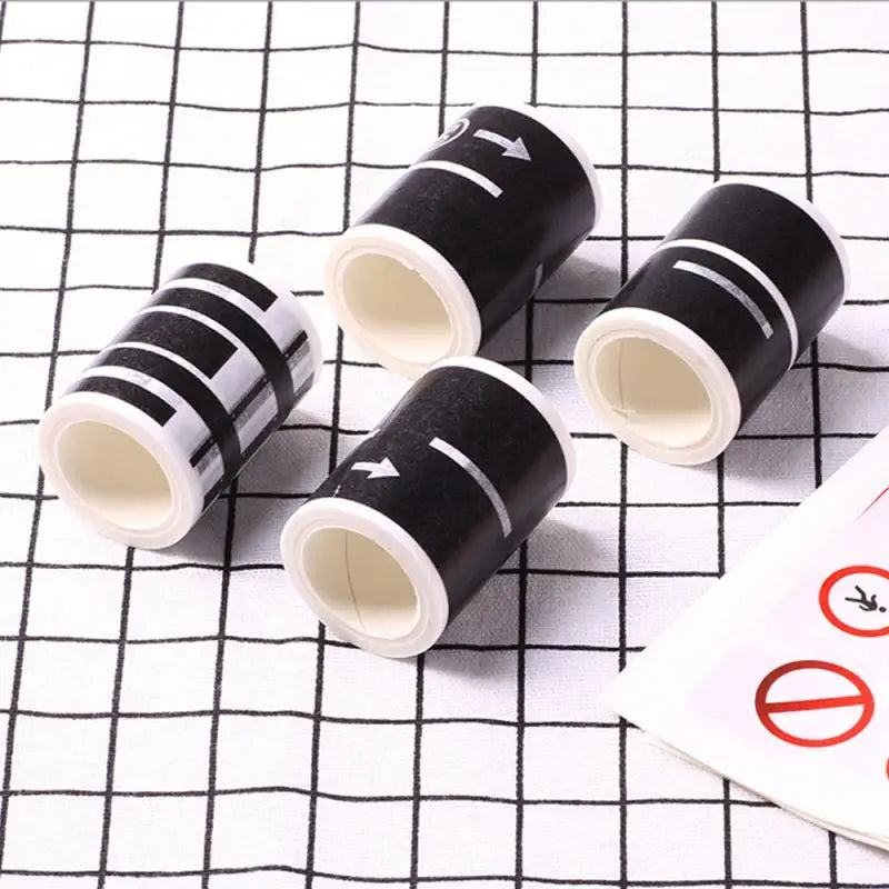 5m Eisenbahn Straße Gleis Szene Band Breit Kreativ Verkehr Straße Klebeband Maskierung Papier Klebeband DIY Design Aufkleber Kinder Spielzeug Auto Spielen