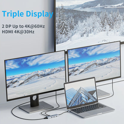 mokin-9-in-1-usb-c-docking-station-2-dp-hdmi-extend-3-displays-usb-3-0-3-1-sd-tf-rj45-for-macbook-ipad- Laptop-4K-60Hz
