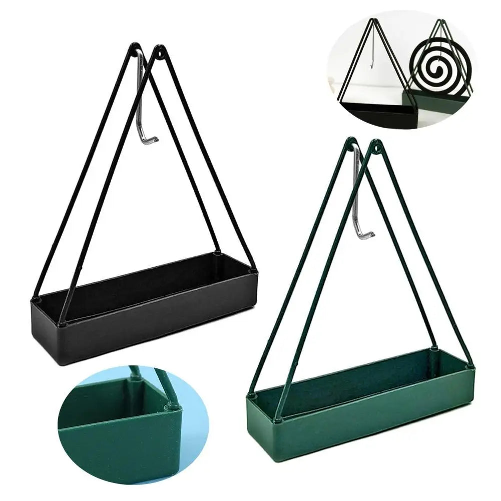 Kunststoff Moskito Coil Halter Räucherstäbchen Halter Coil Räucherstäbchen Brenner Rahmen Modernes Repellent Räucherstäbchen Rack für Haushalt Schlafzimmer