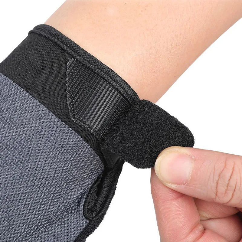 Angelhandschuhe Anti-Rutsch Atmungsaktiv Zwei-Finger-Schnitt Sport Radfahren Angelhandschuh Männer Frauen Mode Handschuhe Sportausrüstung