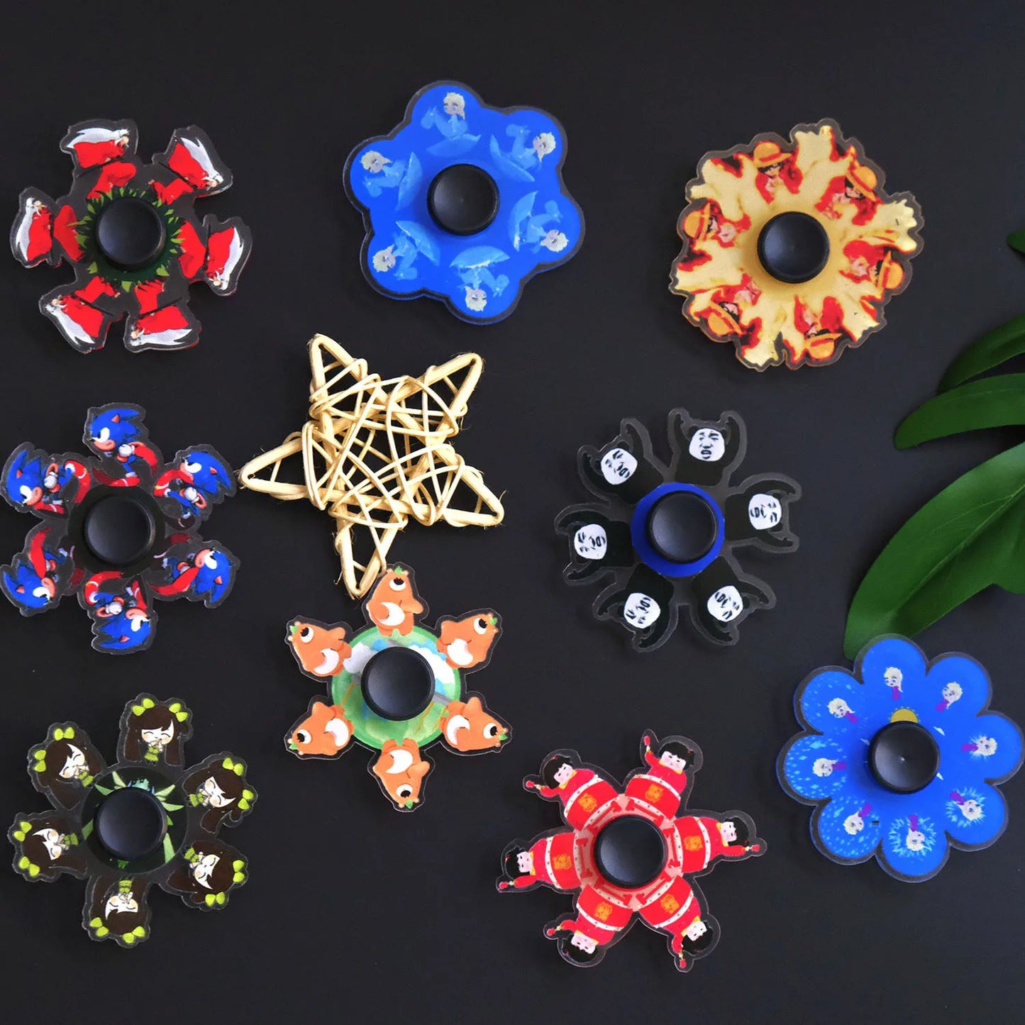 neue-3d-lauf-cartoon-anime-figur-astronauten-spinner-stressabbau-spielzeug-anti-stress-zappel-spielzeug-finger-dynamischer-wechselkreisel