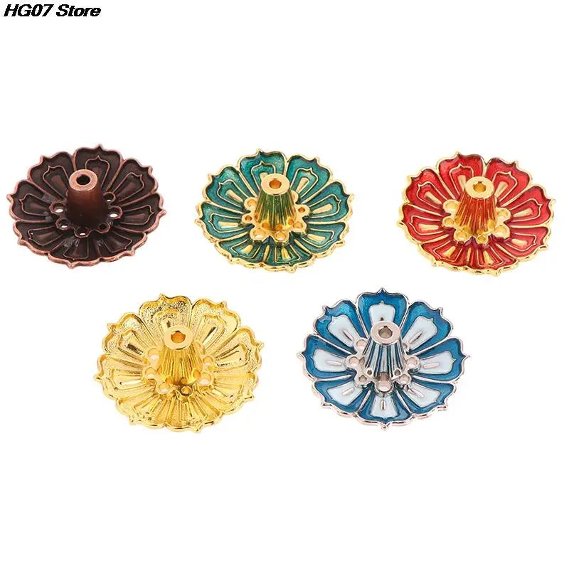 1pcs lotus leges räschen burner stickhalter home buddhismus linie räuchisch platte sandelholz tempel basis tempel zarte Wohnkultur