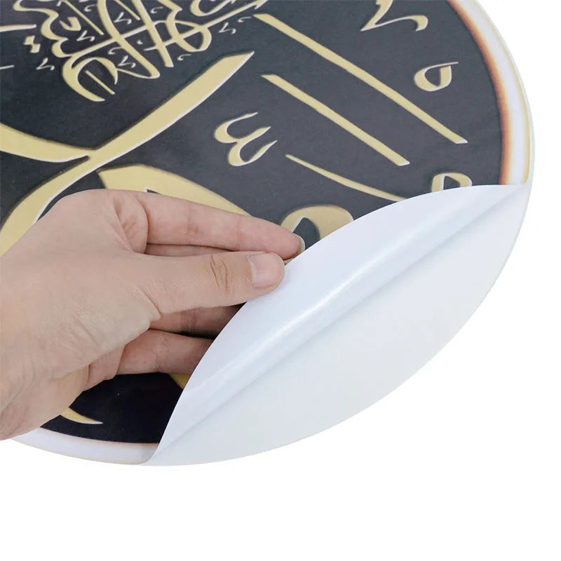 1pc 30cm Islamische Wandaufkleber Eid Mubarak Ramadan Kareem Festival Party Dekoration Eid Home Art Aufkleber abnehmbare Wandaufkleber