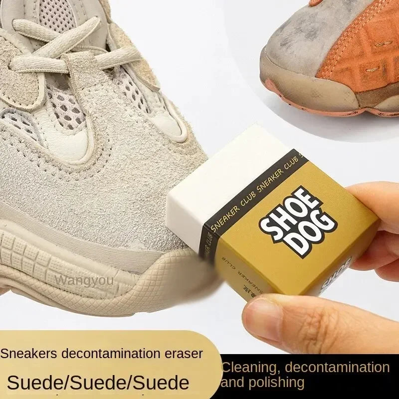 Schuhreinigungsradierer – Waschfreier Schuhfleckenreiniger, Schuhpflege, Reinigungsgummi für Sneaker, Lederschuhe, Sportschuhe, Stiefel