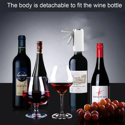 Elektrischer Weinseparator, intelligenter Alkoholspender, schnelles Belüften, Wecken, Weindekanter, Spender, Pumpe, Bar, Weinausgießer für Party