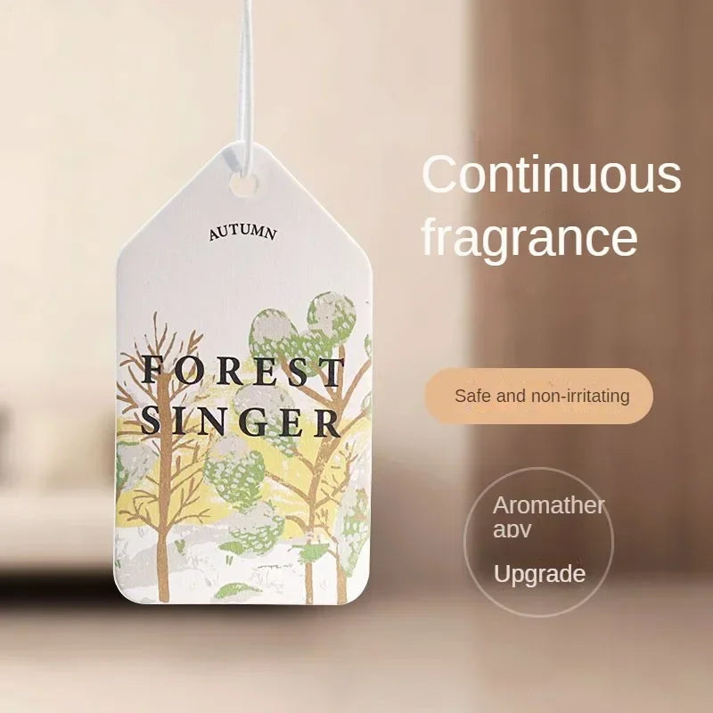 Lufterfrischer Four Seasons Auto Parfüm langlebiger Aromatherapie-Duftstück Anhänger Aromatizador de Ambiente 1/3/4/8pcs