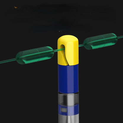 Angeln Schwimmerauflagen Rotation Drehgelenke Anti Knoten Silikon Bobber Halter Stopper Angelschnur Verbinder Angelgeräte Angelgeräte