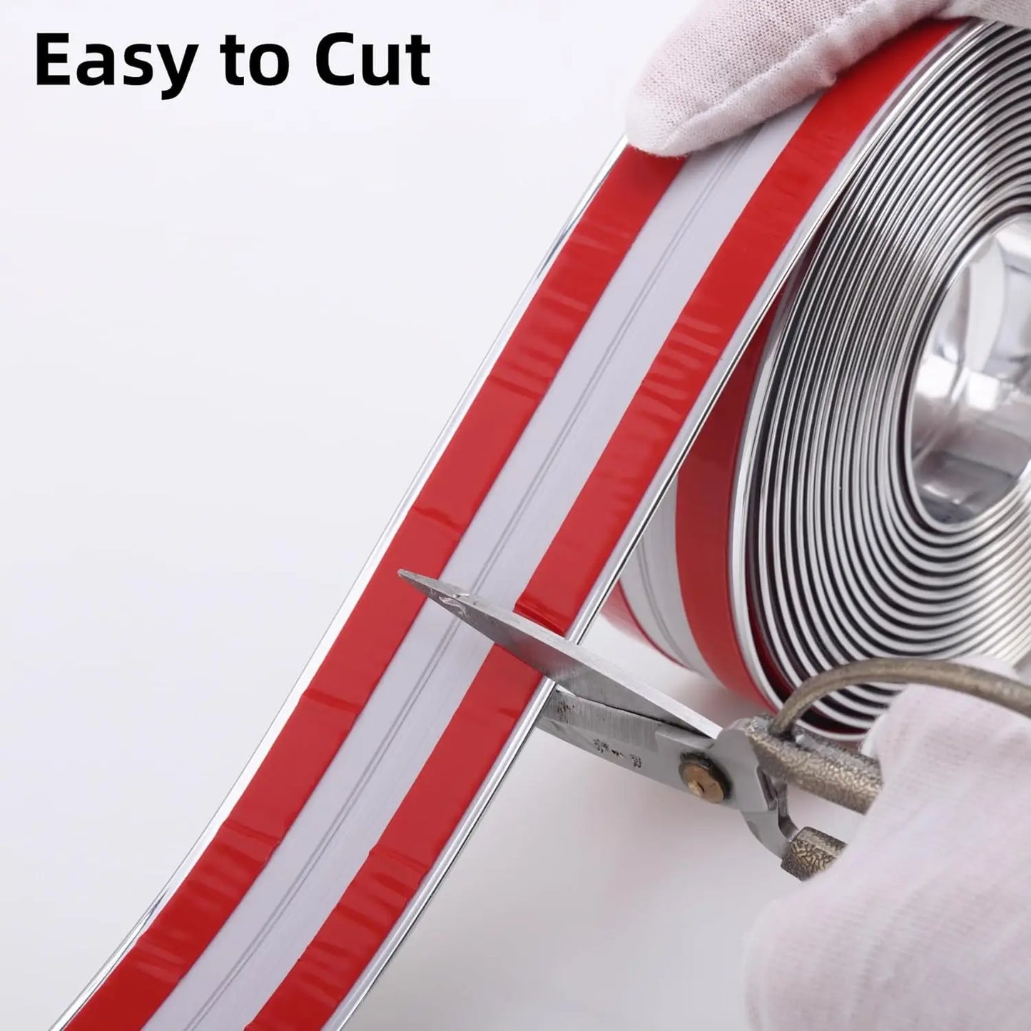 5M selbstklebende Wandaufkleber Baby Sicherheitsband Möbel Kantenschutz Streifen PVC-Ecke 90-Grad-Winkel trimmen Wandkantenschutz