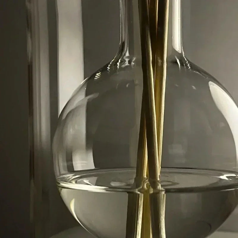 Aufbewahrungsbehälter Diffuser-Flaschen – Aromatherapie-Diffuser-Flasche, modernes einfaches Design, Glasflasche, ätherische Öl-Organizer