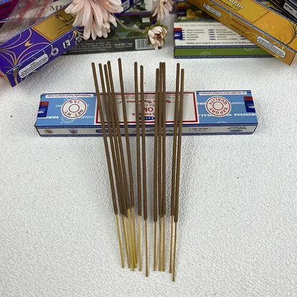 5 Schachteln NAG Champa Incienso – Satya-Weihrauchkollektion, handgefertigte Sticks mit erfrischenden und medizinischen Aromen für das Zuhause