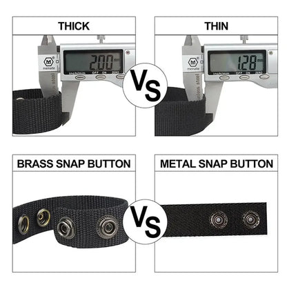 4Pcs Taktische Gürtelschnalle Heavy Duty Belt Keeper Tragbarer Gurtband Military Belt Equipment Zubehör für Outdoor-Sportarten