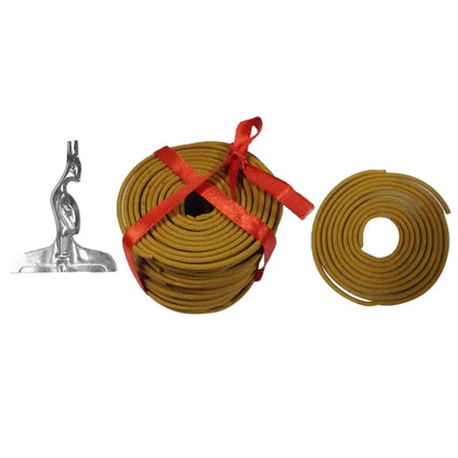 Schachtel mit 60 mm natürlichem Räucherwerk – Spiralspulen-Räucherstäbchen (180 min), 8 wählbare Optionen