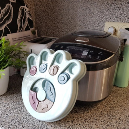 Smart Dog Puzzle Toys Welpen-Leckerli-Spender Interaktives Hundespielzeug, das speziell für Trainingsleckerlis entwickelt wurde - Footprint Shape