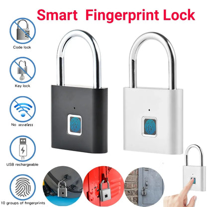 Smart-Fingerabdruck-Vorhängeschloss-wasserdicht-biometrischer-Fingerabdruck-schlüsselloses-Türschloss-USB-wiederaufladbares-Sicherheits-Vorhängeschloss-für-Haus-Entriegelung
