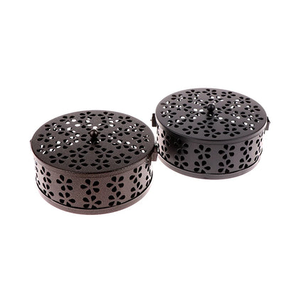 Tragbarer Moskito-Spulenschalenhalter Home Insekt Repellent Anti-Fire Sandalwood Weihrauch Brenner Box Anti-Moskito-Lieferungen