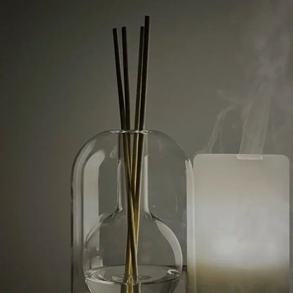 Aufbewahrungsbehälter Diffuser-Flaschen – Aromatherapie-Diffuser-Flasche, modernes einfaches Design, Glasflasche, ätherische Öl-Organizer