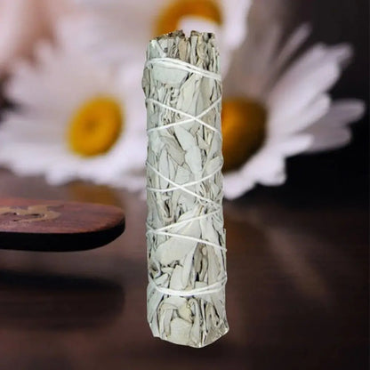 10 cm White Sage Bundle California Smudge Stick – Aromatherapie, Energetische Reinigung, Spirituelle Räucherstäbchenbündel für Räuchern