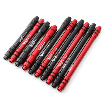 MUQZI Thru-Axle-Adapter – 12 bis 9 mm, 110, 135, 142, 148 mm, 15 bis 9 mm, 100 mm, Thru-Axle-Umrüstung auf Schnellspanner für MTB- und Rennrad-Vorder-/Hinterrad