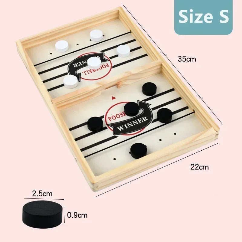 Tischfußball-Gewinnerspiele-Tisch-Hockeyspiel-Katapult-Schach-Eltern-Kind-interaktives-Spielzeug-Fast-Sling-Puck-Brettspiel-Spielzeug-für-Kinder