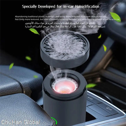 ChuHan Elektrischer Bakhoor-Räucherbrenner – Typ-C-USB-Bakhoor, tragbarer Aroma-Diffusor, muslimischer elektronischer Räuchergefäßhalter