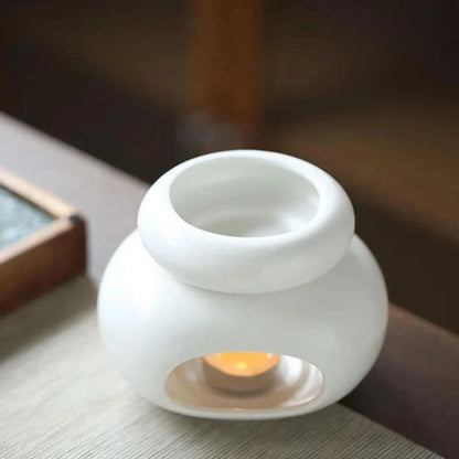 2In1 Kerze Ätherische Öle Brenner Große Kapazität Getrennt Aromatherapie Öl Lampe Kerzenständer Duft Brenner Zuhause Hochzeit Spa