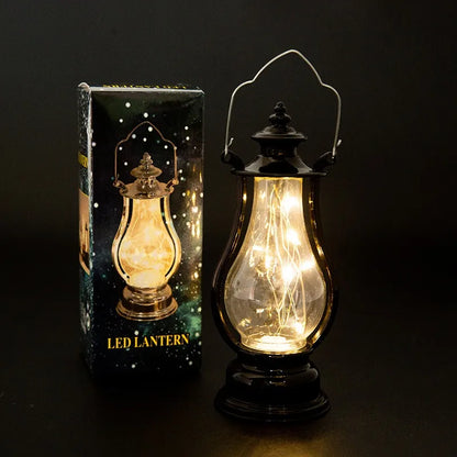 Led Retro Kleine Öl Lampe Mehrfarbige Innen Dekorative Schreibtisch Lampe Tragbare Wind Kerze Lampen Dekoration Kerosin Lichter 2024