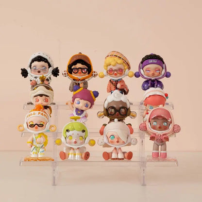 Klarer Acryl-Display-Riser-Regal – für Funko POP, Parfüm, Make-up-Organizer und Actionfigurhalter, Modellauto- und Cupcake-Ständer