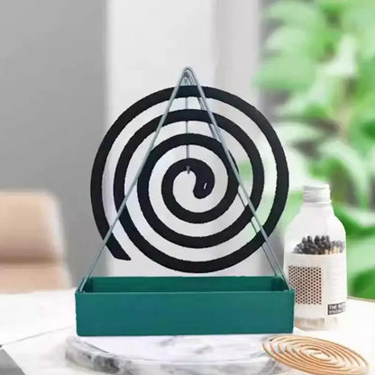 Kreative hängende vertikale Moskito Räucherstäbchen Halter Sandelholz ireproof Coil Moskito Box Tragbare graue Moskito Räucherstäbchen Basis