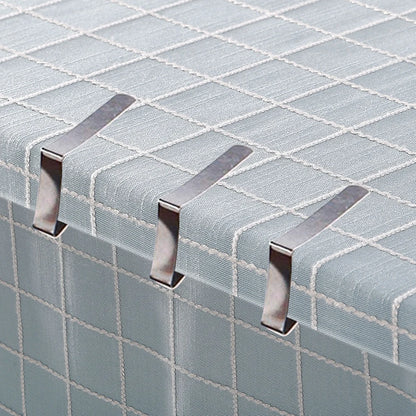 4-12 stücke Edelstahl Tischdecke Clip Hochzeit Picknick Tisch Abdeckung Clip Halter Tischdecke Stabile Clips Für Hause Festen Clip