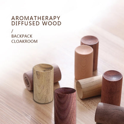 Holz Ätherisches Öl Aromatherapie Diffusor Holz Diffusor Flüchtige Erfrischende Schlafhilfe Yoga Zubehör Haushaltsdekoration