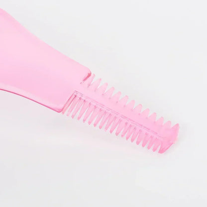 3In1 Wimpernhilfe, einfach zu verwenden, Eyeliner-Schablone, rosa Kunststoff-Wimpernkarte, Mascara-Schutz, leichte kosmetische Werkzeuge, kostenloser Versand