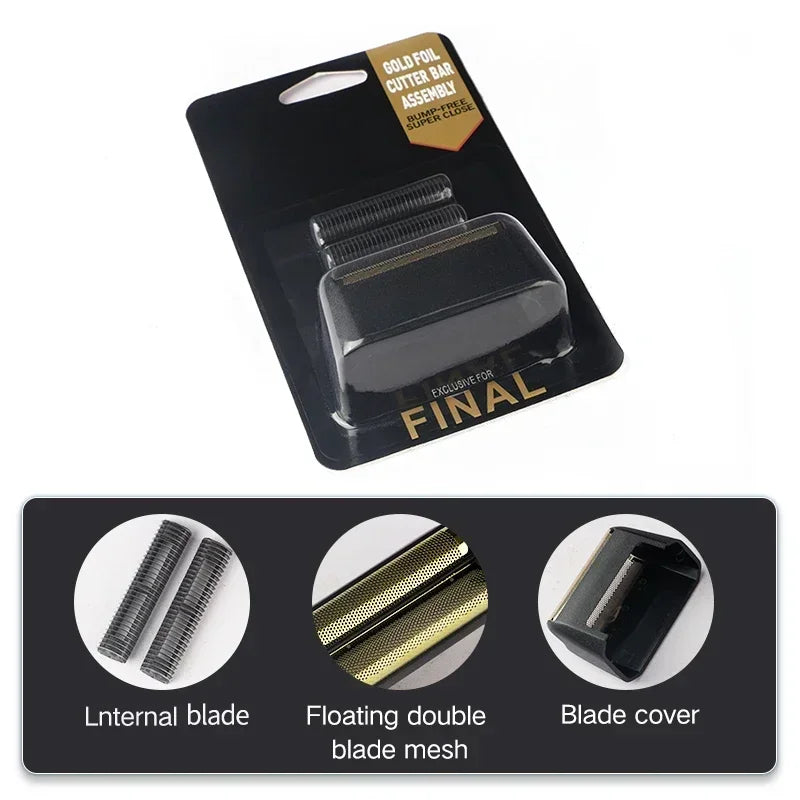 Professioneller 5-Sterne-Service Finale Shaver Ersatz Folie und Klingenschneider Kopf für Wahl 8164 Haarschneider Barber Zubehör