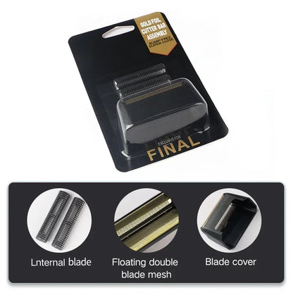 Professioneller 5-Sterne-Service Finale Shaver Ersatz Folie und Klingenschneider Kopf für Wahl 8164 Haarschneider Barber Zubehör