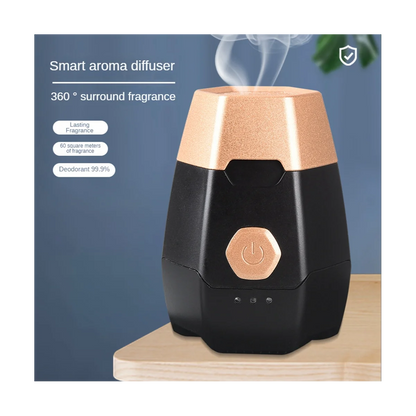 USB -Weihrauchbrenner Araber Brenner Elektronische Bakhoor Diffusor tragbare muslimische Erennenhalter Home Decoration Schwarz