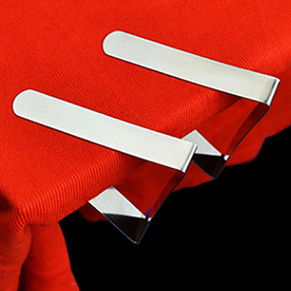 4-12 stücke Edelstahl Tischdecke Clip Hochzeit Picknick Tisch Abdeckung Clip Halter Tischdecke Stabile Clips Für Hause Festen Clip