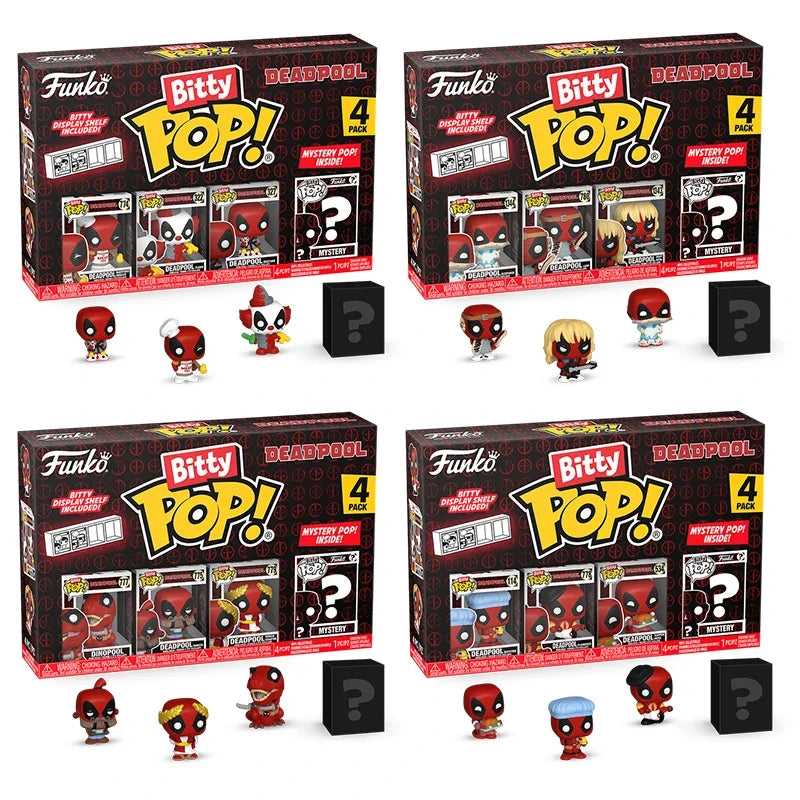Echtes Lager Funko Pop – Michael Jackson, Deadpool, Wolverine, Dragon Ball, Mortal Kombat, Marvel, DC, Mobilhandmodell und Anime-Figuren