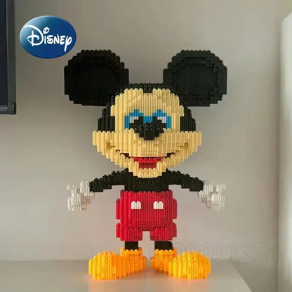 Disney-Mickeys-2024-neues-Baustein-Spielzeug-38cm-Puzzle-zusammengebautes-Baustein-Spielzeug-diy-cartoon-3D-Modell-Kinder-Puzzle-Spielzeug